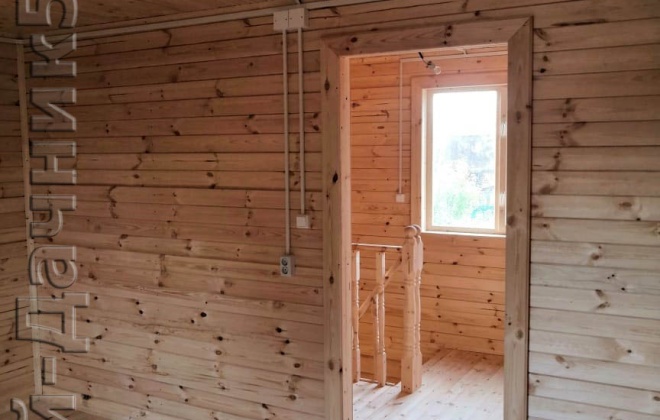 4 Брусовой дом К-11, 6×8, 75 м², Город Тверь, СНТ «Дружба» (8)